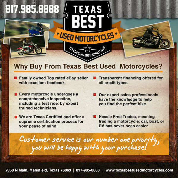 Texas Best Used Motorcycles Photo