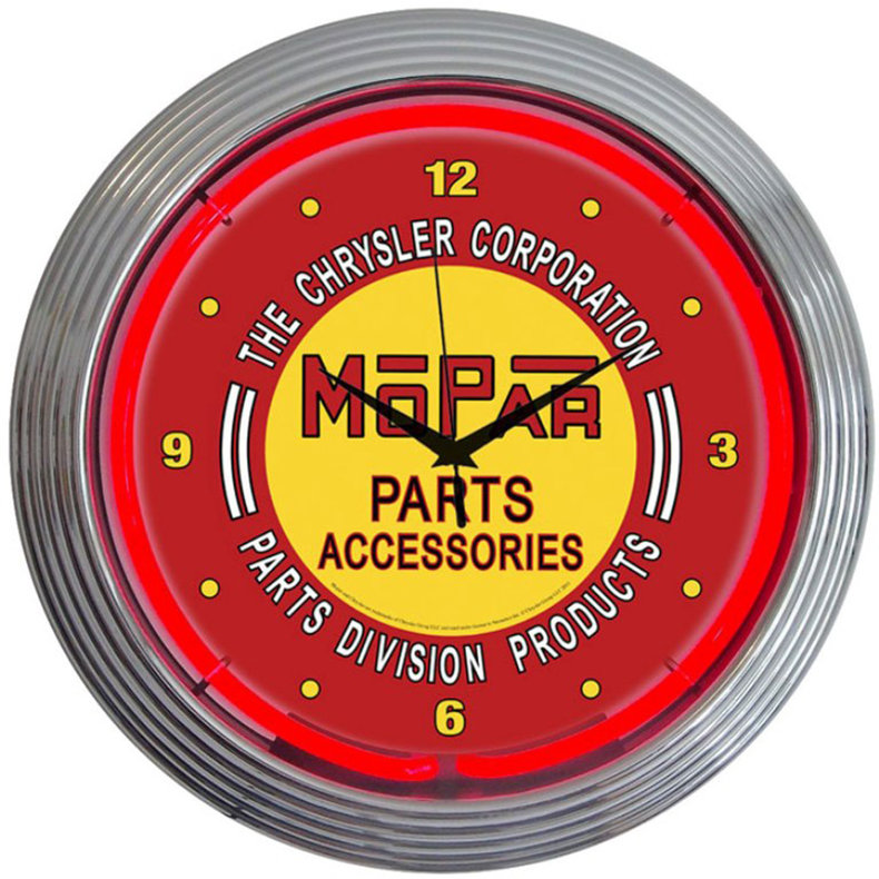 Mopar Neon Clock