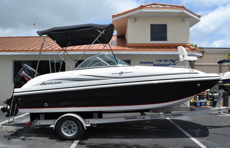 New 2015 Hurricane SunDeck SD 187 OB boat for sale in Vero Beach, FL