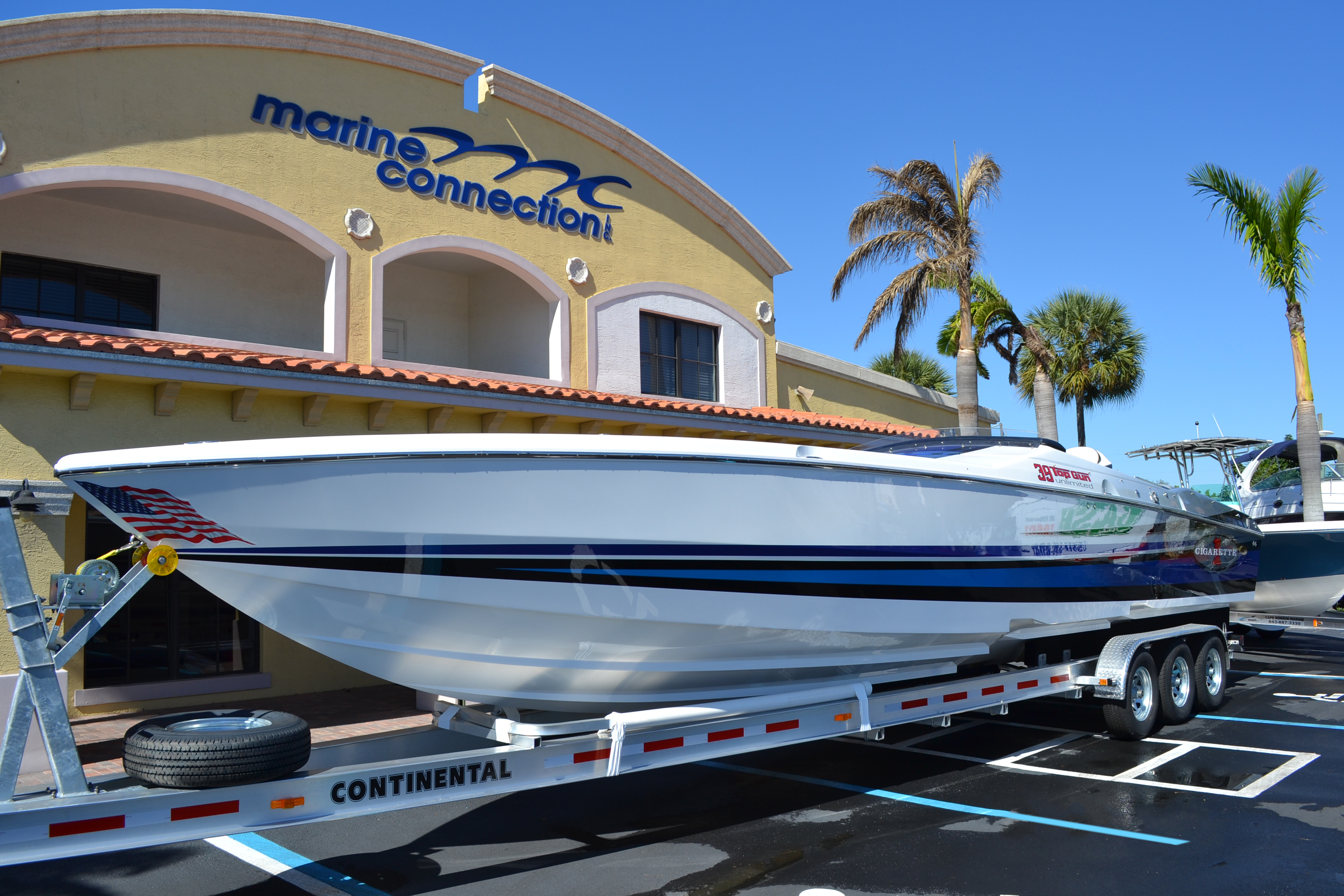 Used 2008 Cigarette 39 Top Gun Unlimited boat for sale in West Palm
