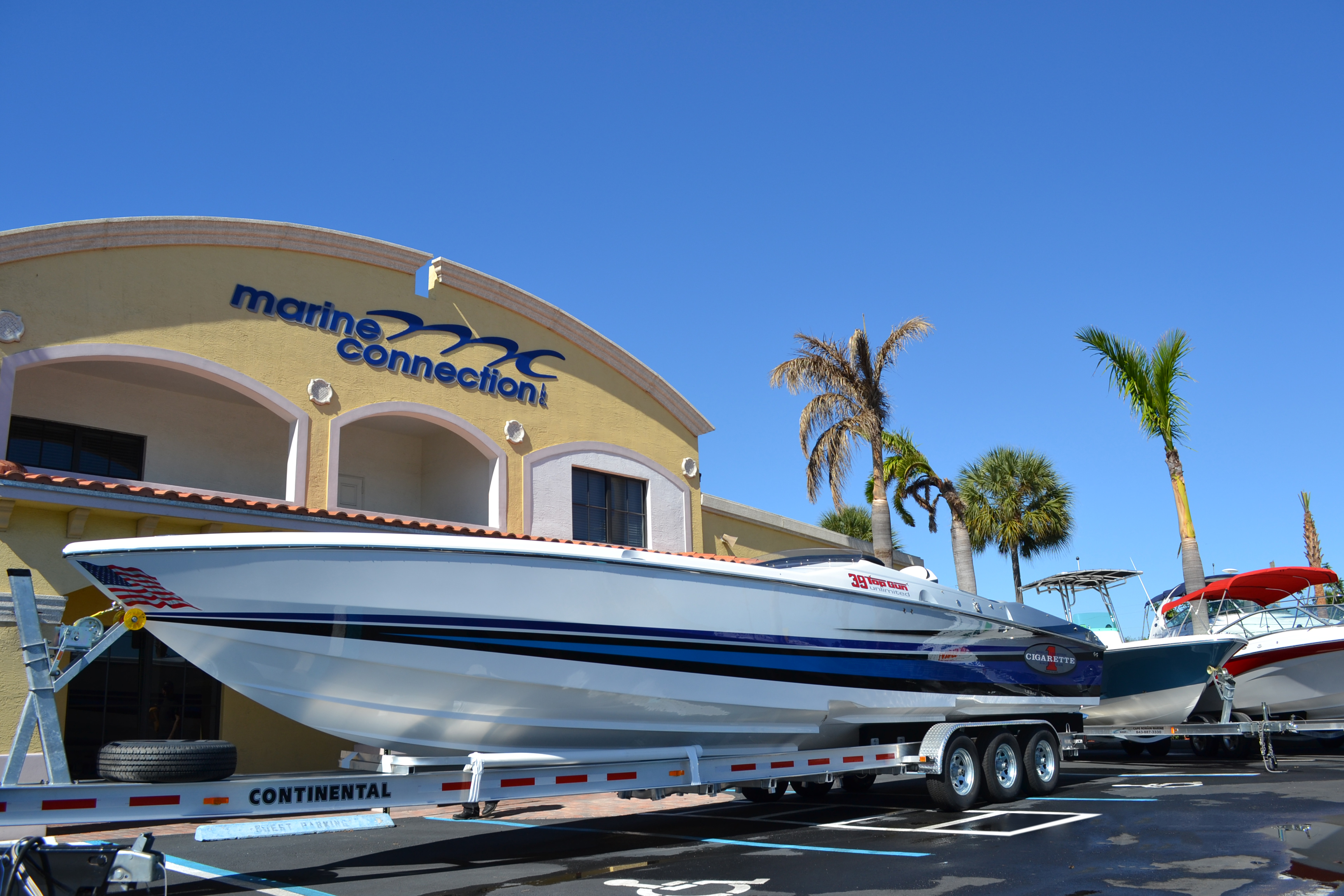 Used 2008 Cigarette 39 Top Gun Unlimited boat for sale in West Palm