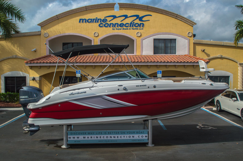 New 2016 Hurricane SunDeck SD 2400 OB boat for sale in West Palm Beach, FL