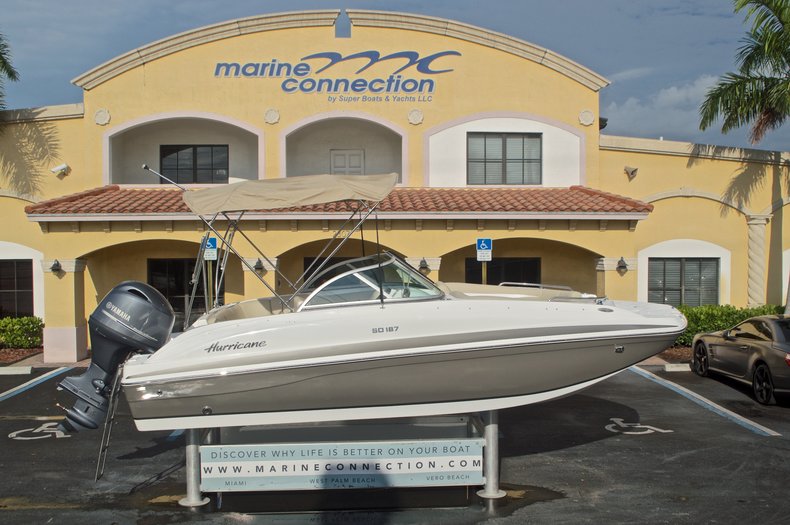 New 2017 Hurricane SunDeck SD 187 OB boat for sale in West Palm Beach, FL