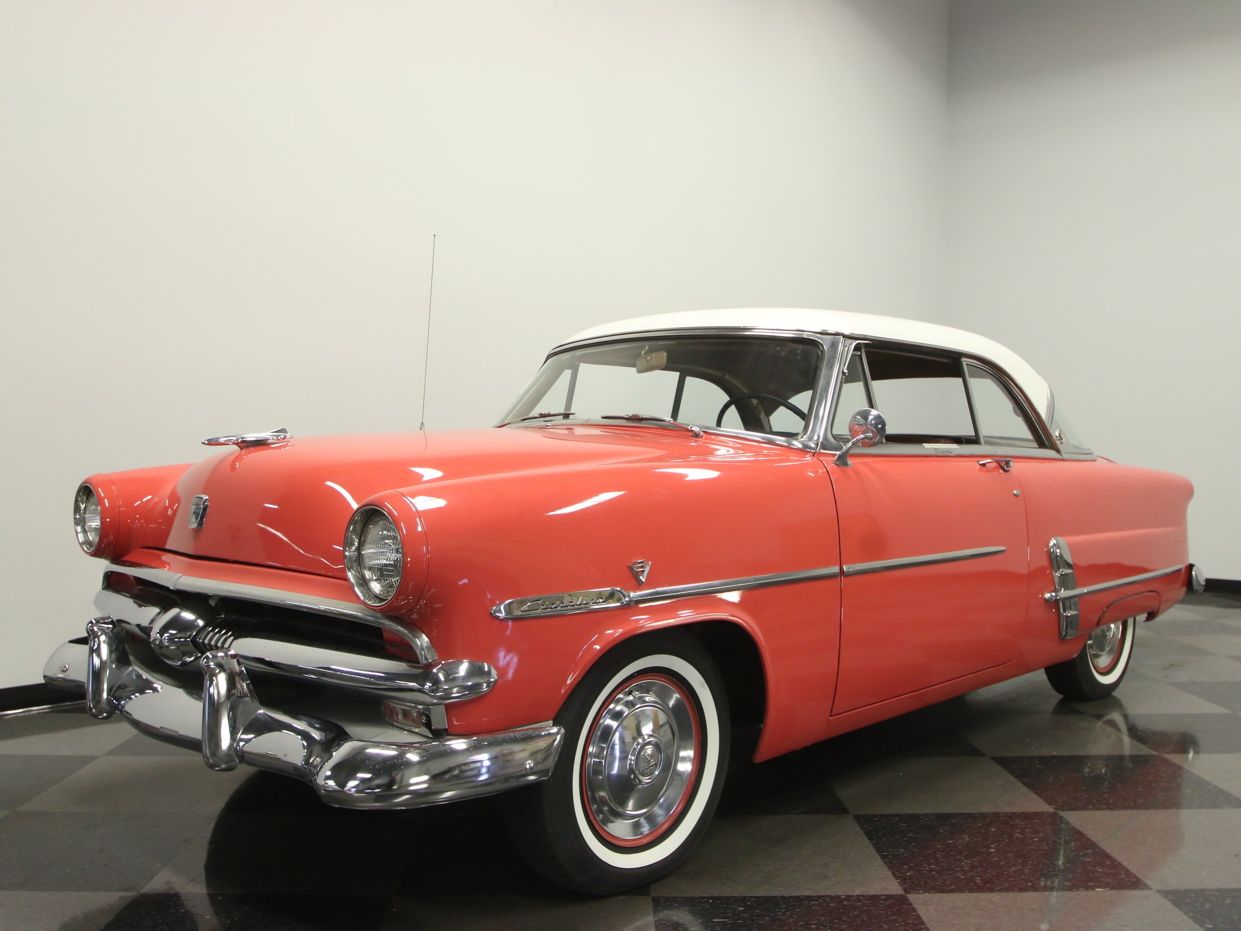 1953 Ford Crestline Victoria Streetside Classics Classic & Exotic Car Consignment Dealer