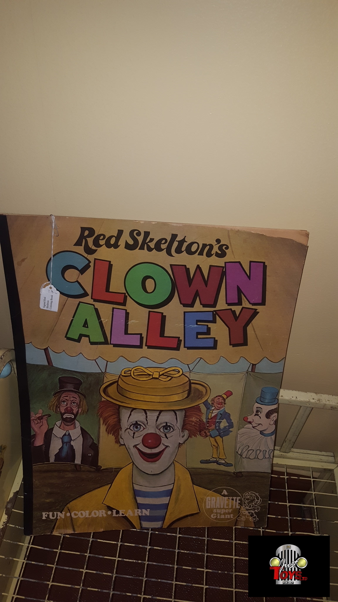 Red Skelton's Clown Alley Coloring Book
