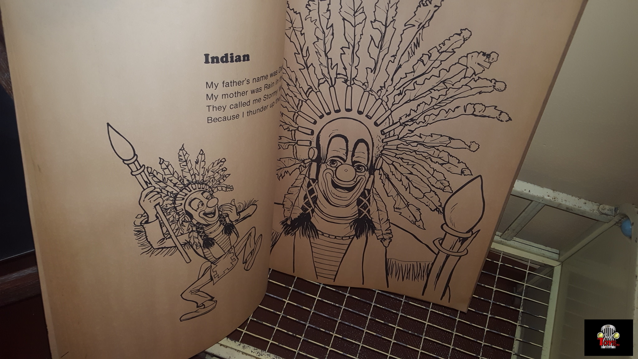 Red Skelton's Clown Alley Coloring Book
