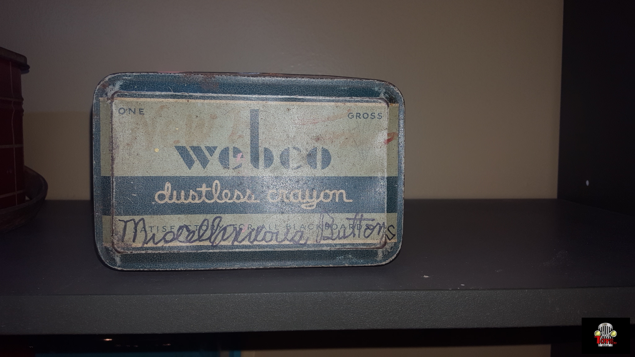 Webco Crayon Tin