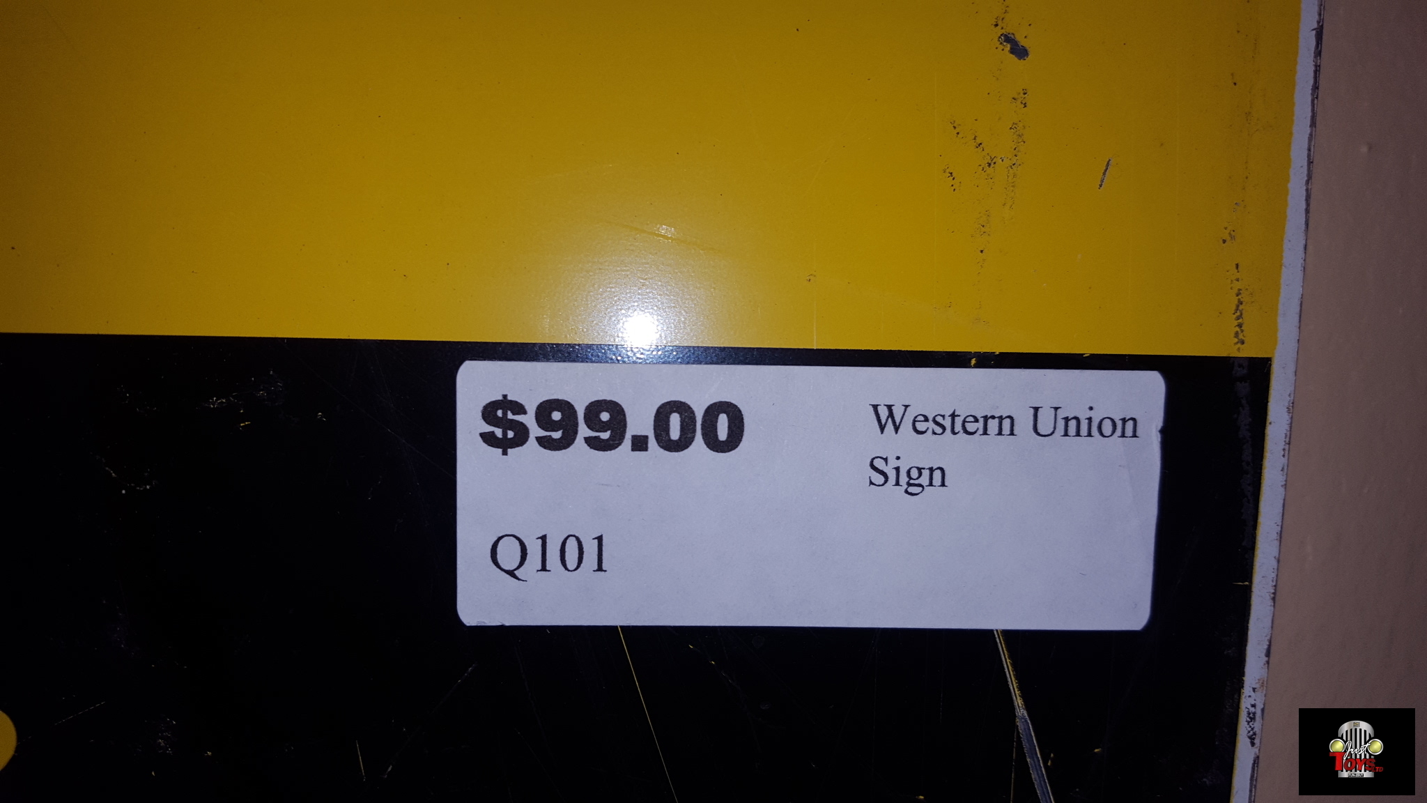 Western Union Sign