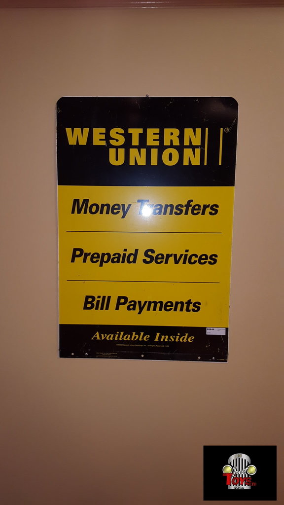 Western Union Sign
