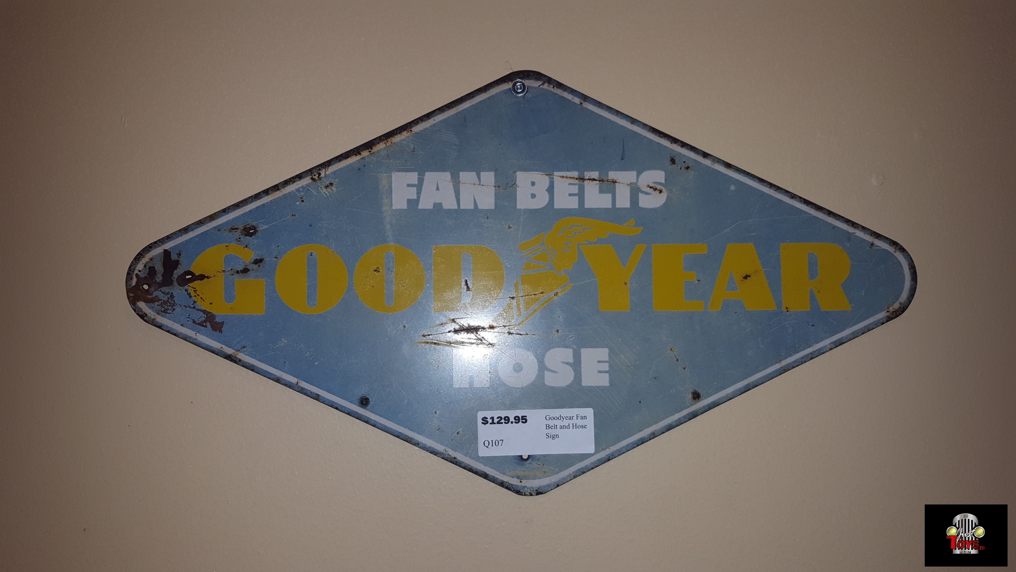 Goodyear Fan Belt & Hose Sign