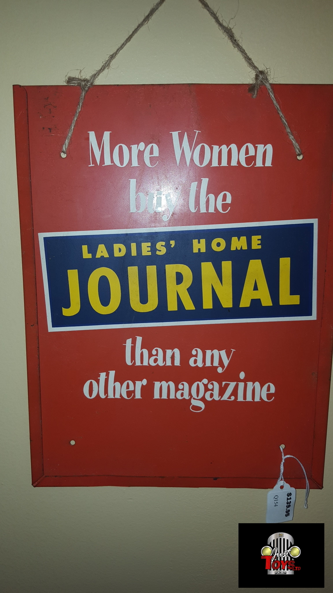 Ladies Home Journal Sign
