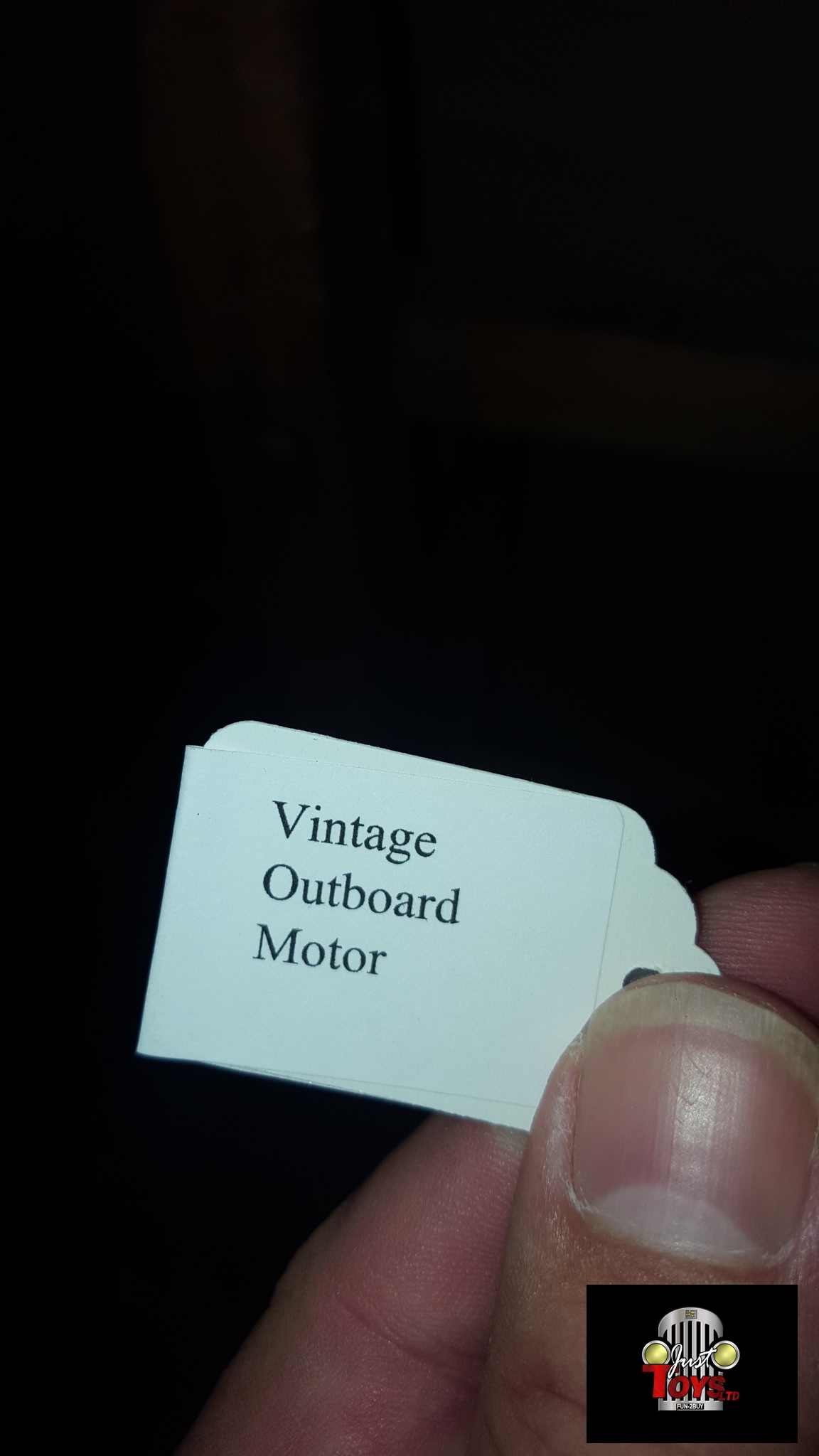 Vintage outboard motor