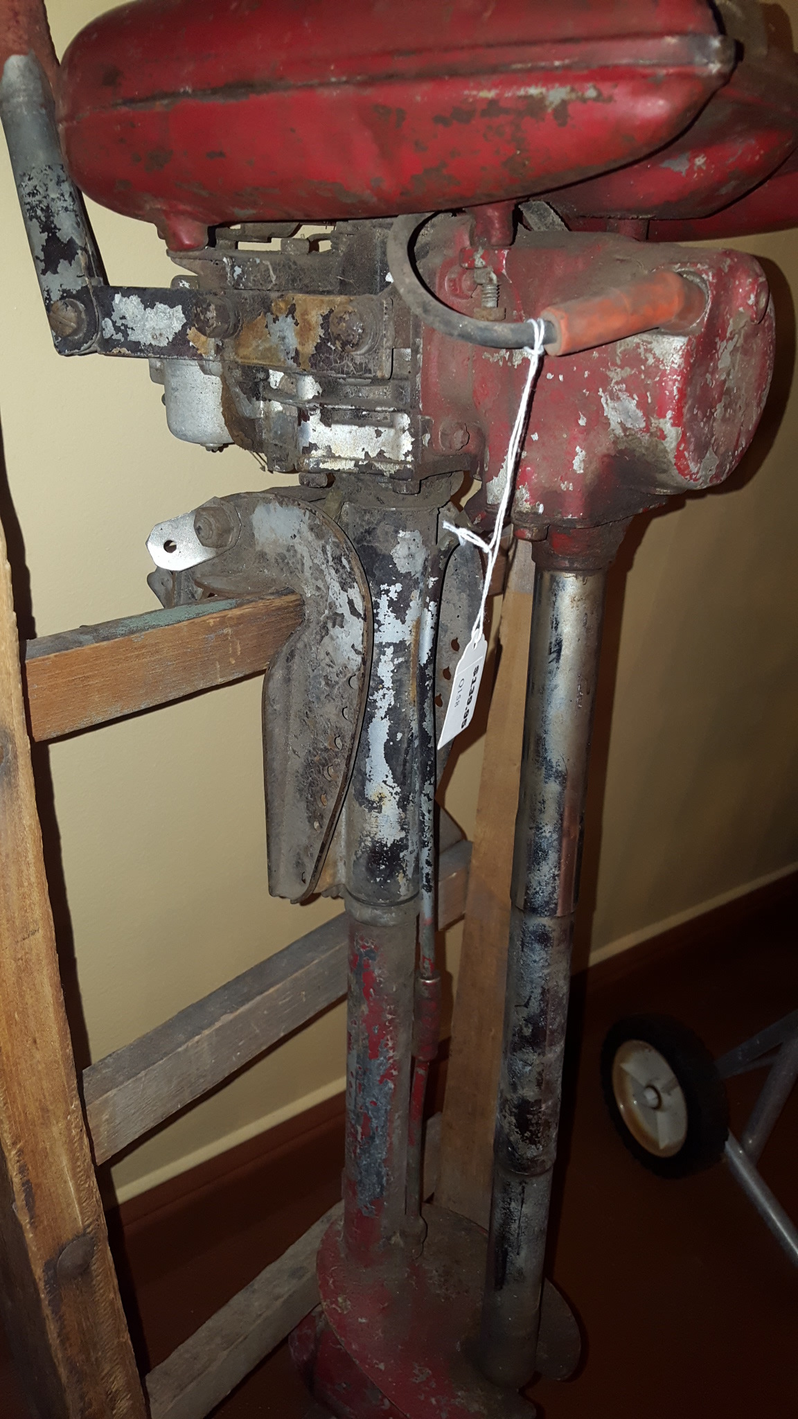 Vintage outboard motor