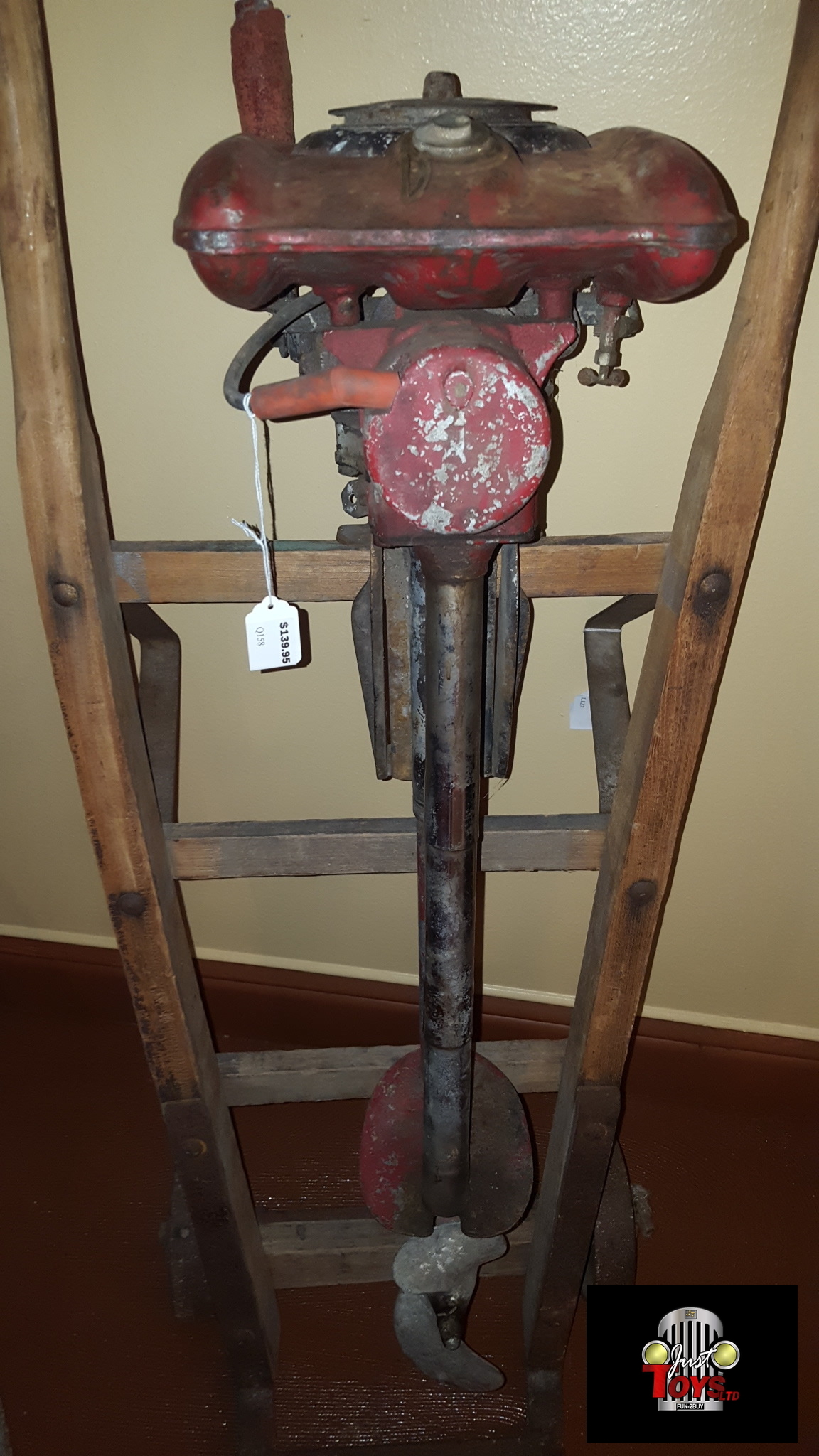 Vintage outboard motor