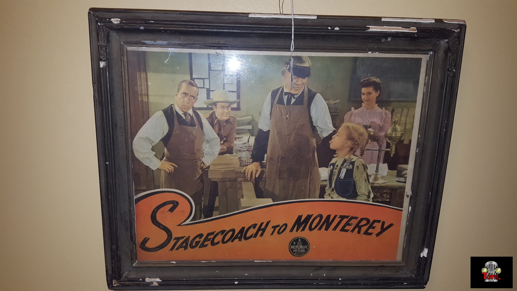 Stagecoach to Monterey Poster