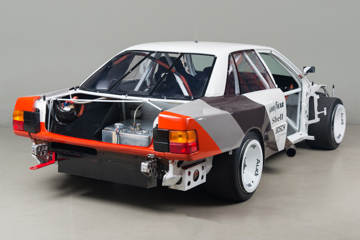 1988 Audi 200 Trans-Am , WHITE/BLACK/GRAY/RED, VIN WAUZZZ44ZJA000014