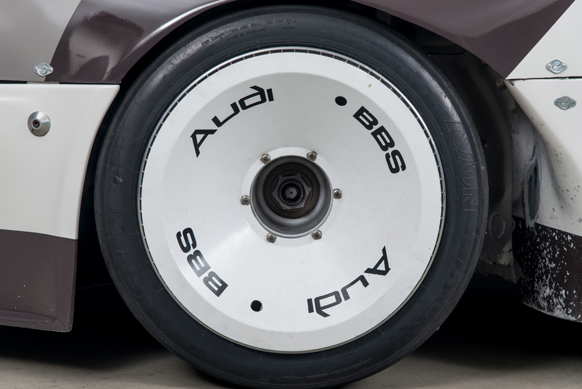 1988 Audi 200 Trans-Am , WHITE/BLACK/GRAY/RED, VIN WAUZZZ44ZJA000014