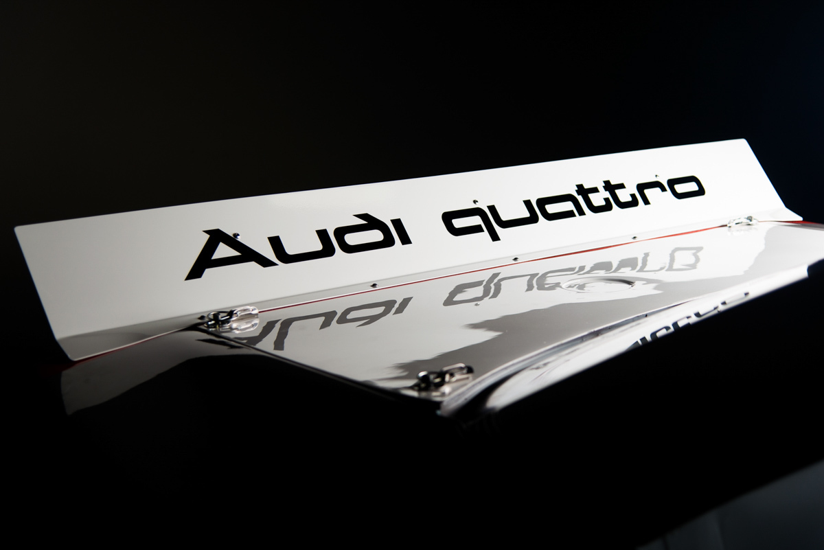 1988 Audi 200 Trans-Am , WHITE/BLACK/GRAY/RED, VIN WAUZZZ44ZJA000014