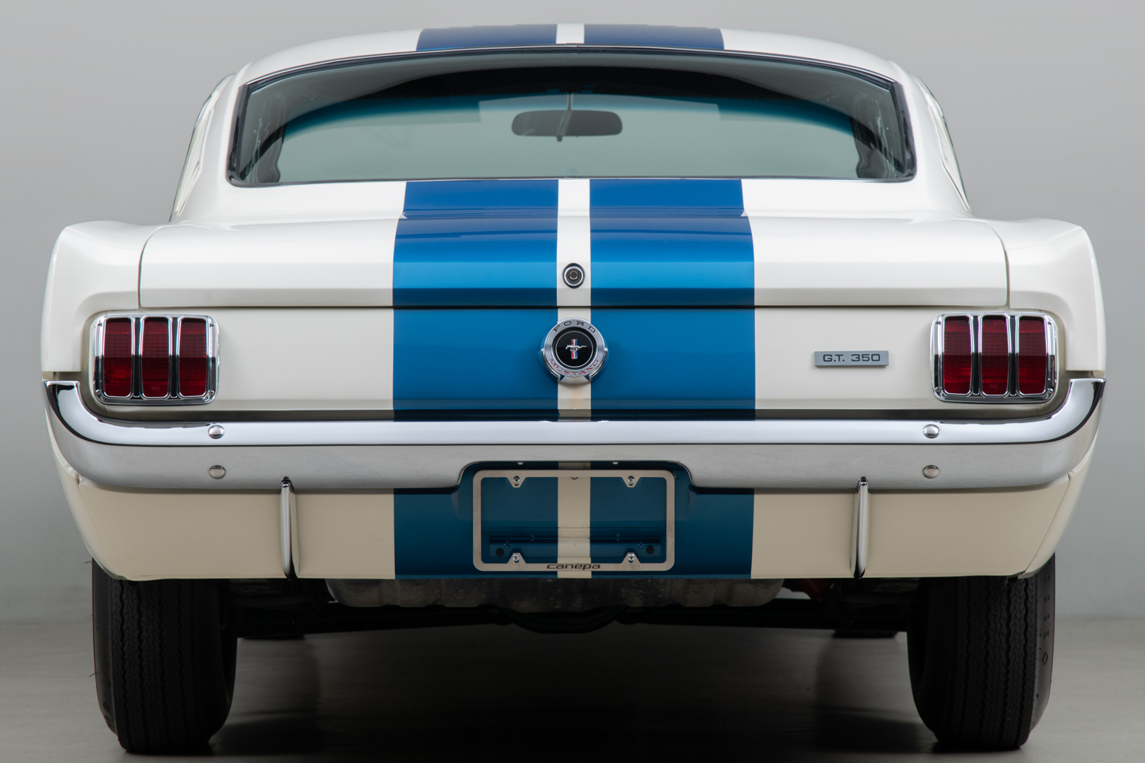 1965 Shelby GT350 , WHITE, VIN SFM5S110, MILEAGE 18249