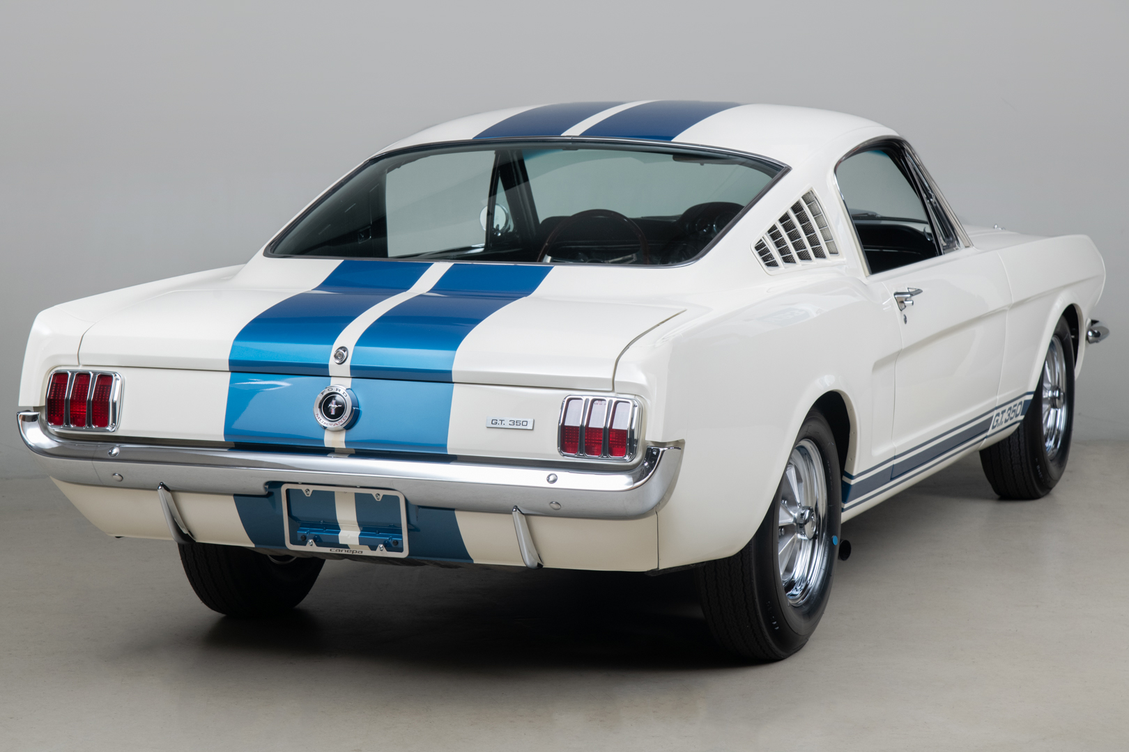 1965 Shelby GT350 , WHITE, VIN SFM5S110, MILEAGE 18249