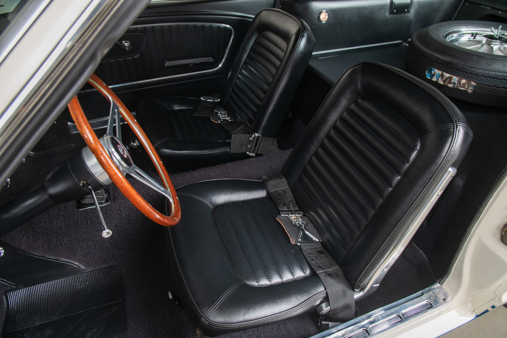 1965 Shelby GT350 , WHITE, VIN SFM5S110, MILEAGE 18249