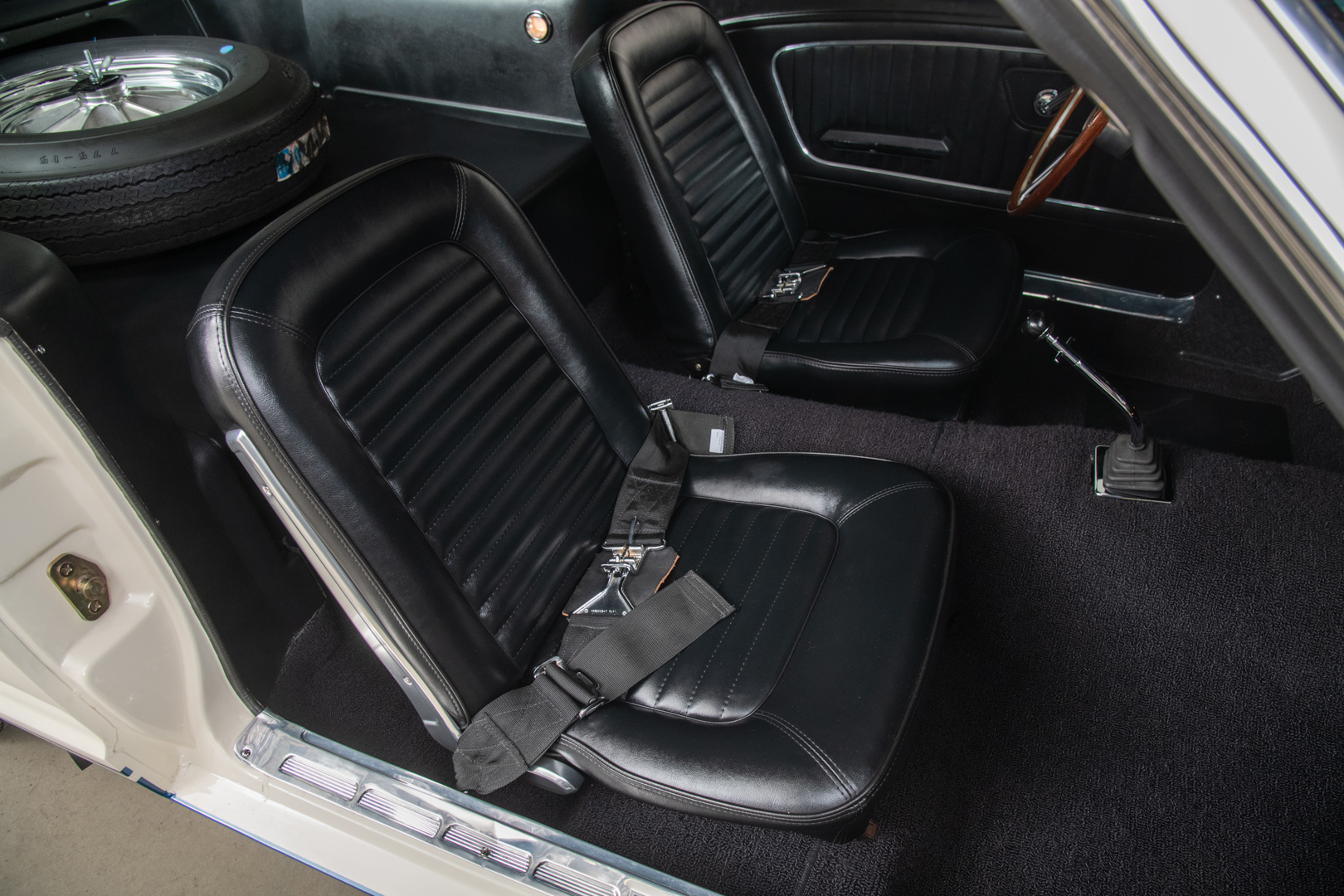 1965 Shelby GT350 , WHITE, VIN SFM5S110, MILEAGE 18249