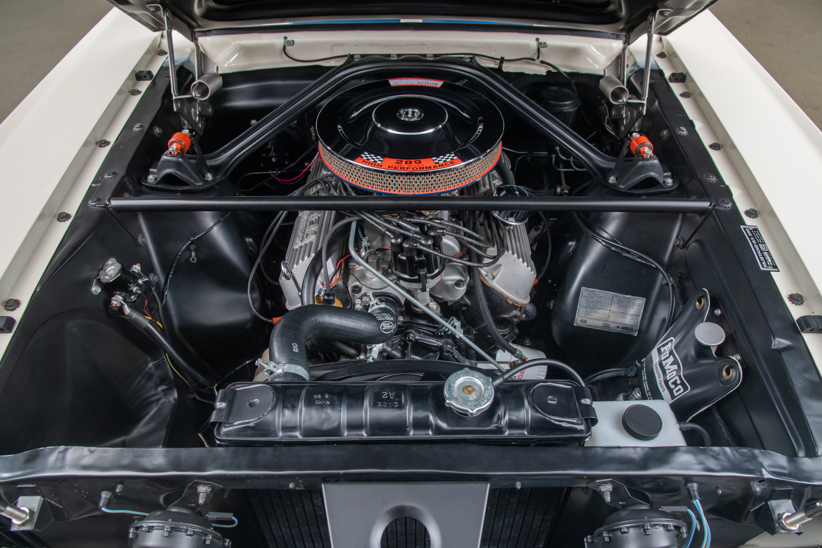 1965 Shelby GT350 , WHITE, VIN SFM5S110, MILEAGE 18249