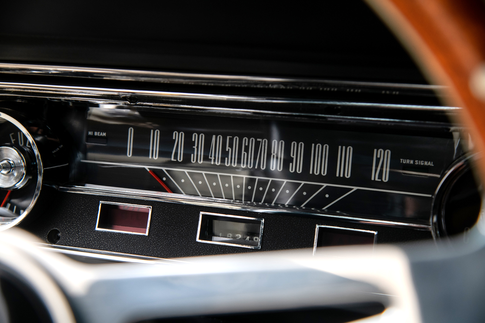 1965 Shelby GT350 , WHITE, VIN SFM5S110, MILEAGE 18249