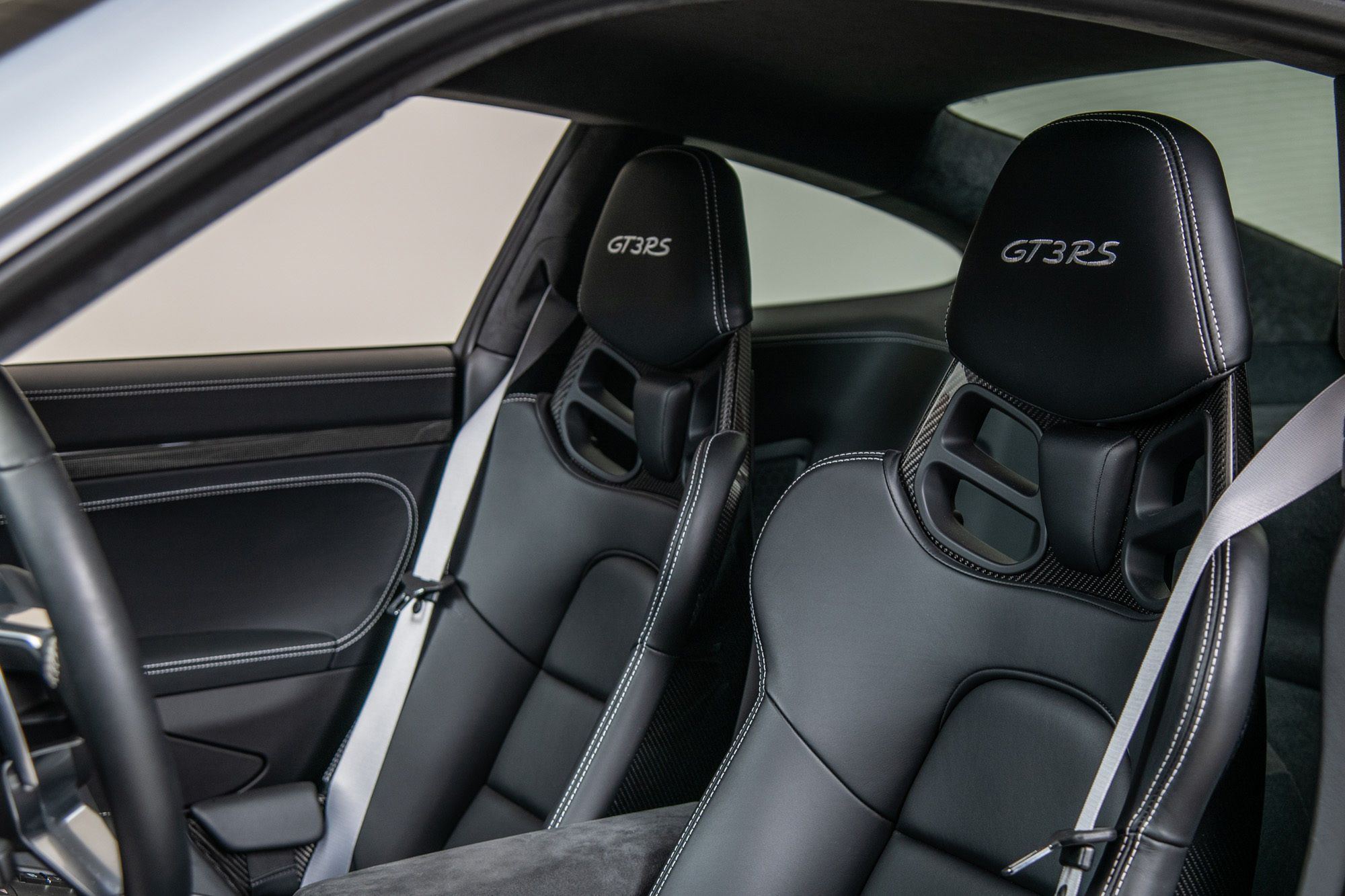 2016 Porsche 911 GT3 RS, LIQUID METAL CHROME BLUE METALLIC, VIN WP0AF2A92GS193911, MILEAGE 1409