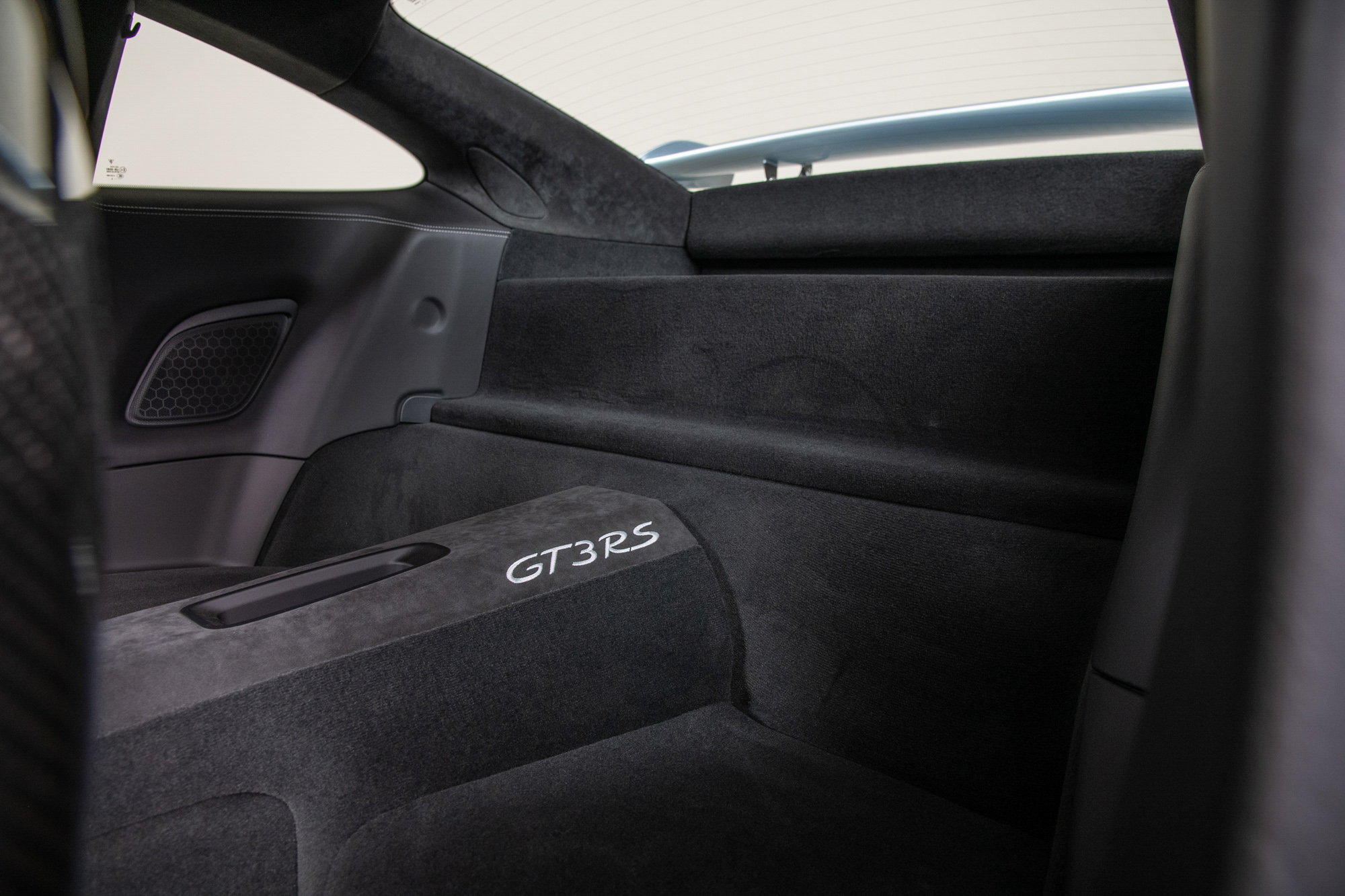 2016 Porsche 911 GT3 RS, LIQUID METAL CHROME BLUE METALLIC, VIN WP0AF2A92GS193911, MILEAGE 1409