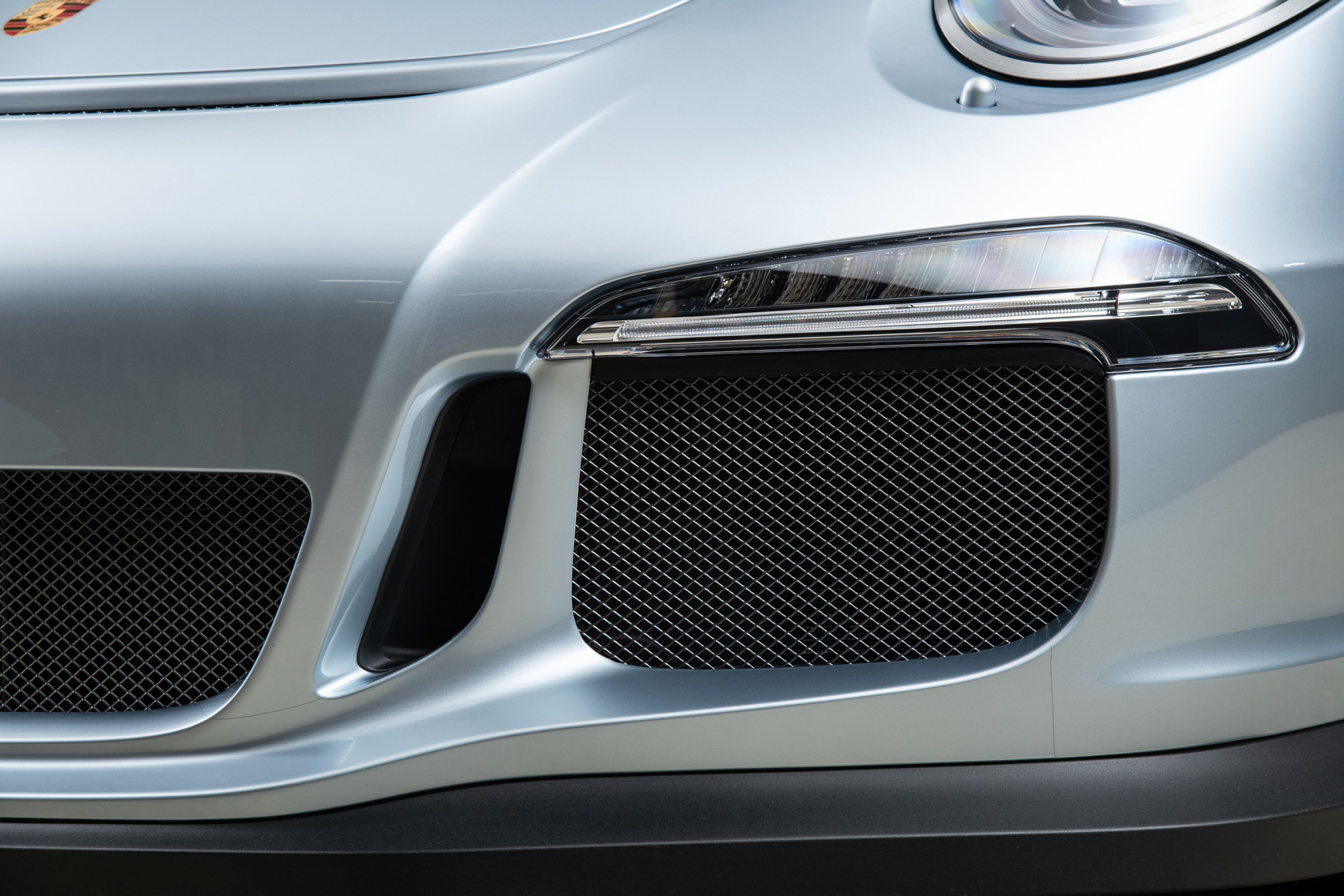 2016 Porsche 911 GT3 RS, LIQUID METAL CHROME BLUE METALLIC, VIN WP0AF2A92GS193911, MILEAGE 1409