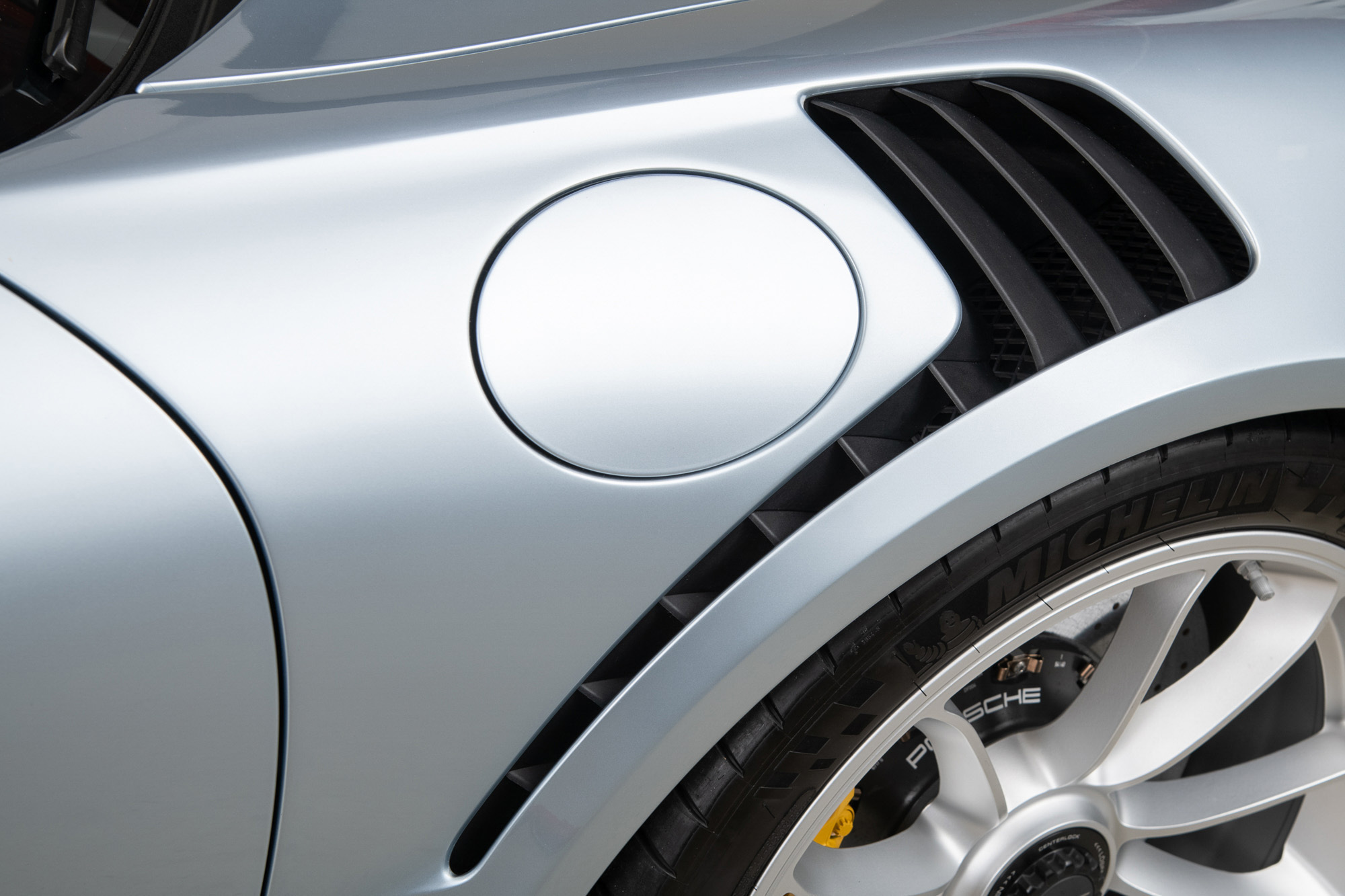 2016 Porsche 911 GT3 RS, LIQUID METAL CHROME BLUE METALLIC, VIN WP0AF2A92GS193911, MILEAGE 1409