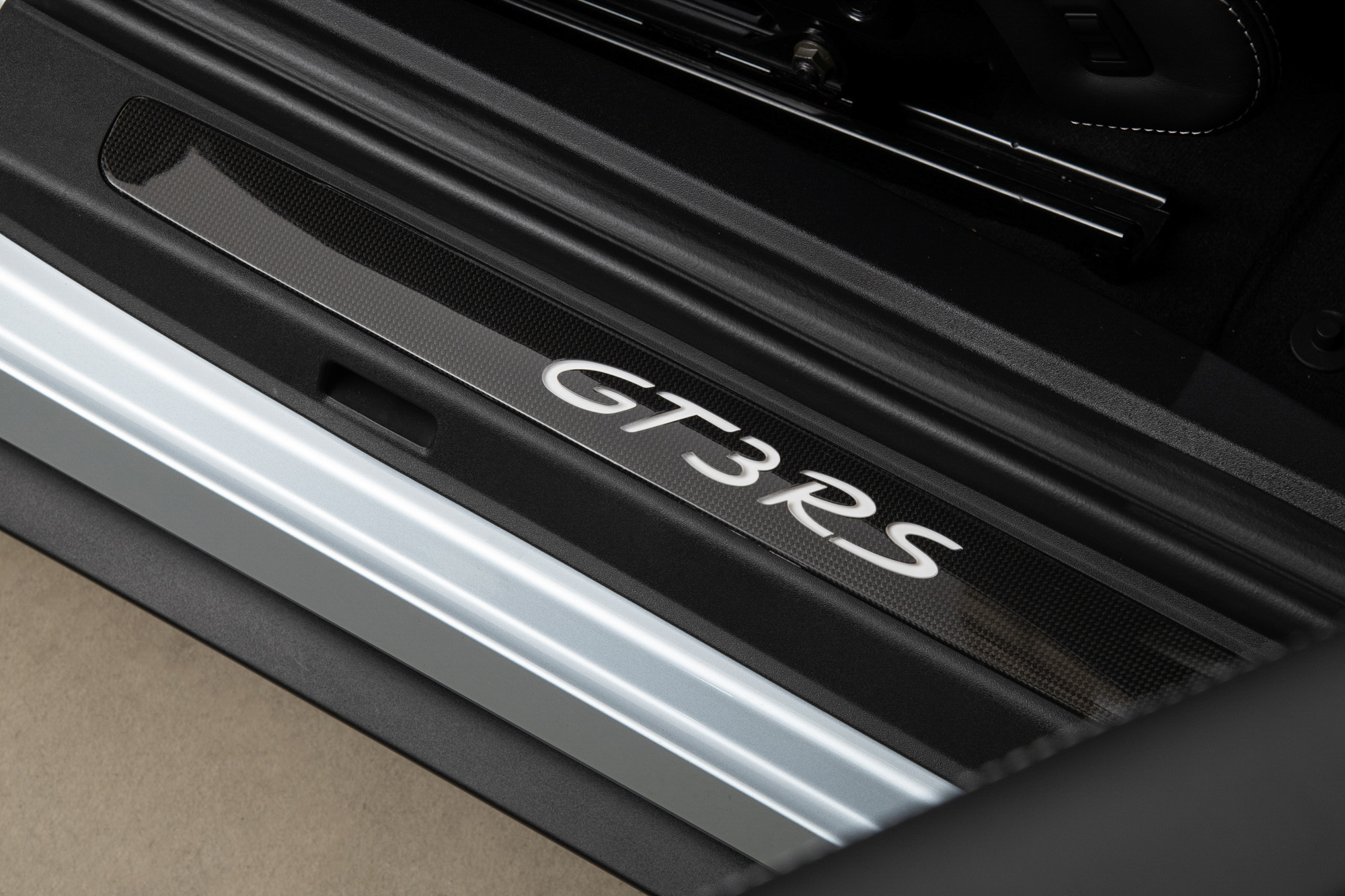 2016 Porsche 911 GT3 RS, LIQUID METAL CHROME BLUE METALLIC, VIN WP0AF2A92GS193911, MILEAGE 1409