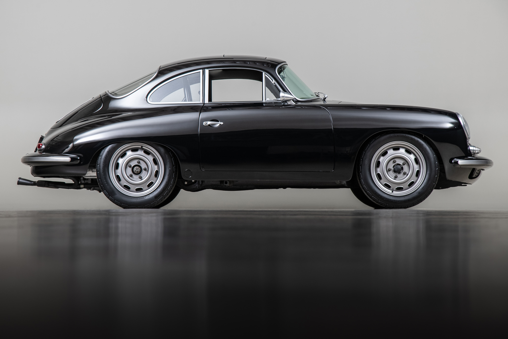 1963 Porsche 356B Outlaw, BLACK, VIN 121562, MILEAGE 5201