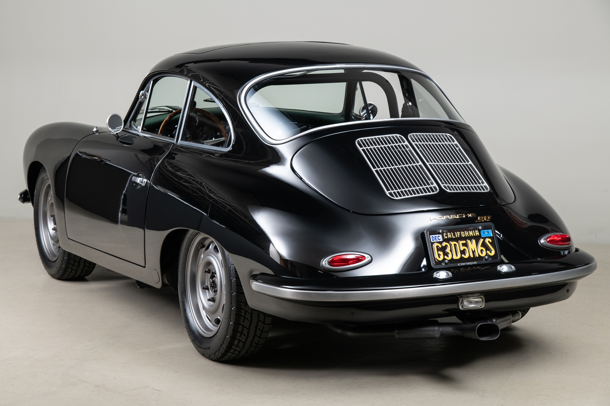 1963 Porsche 356B Outlaw, BLACK, VIN 121562, MILEAGE 5201