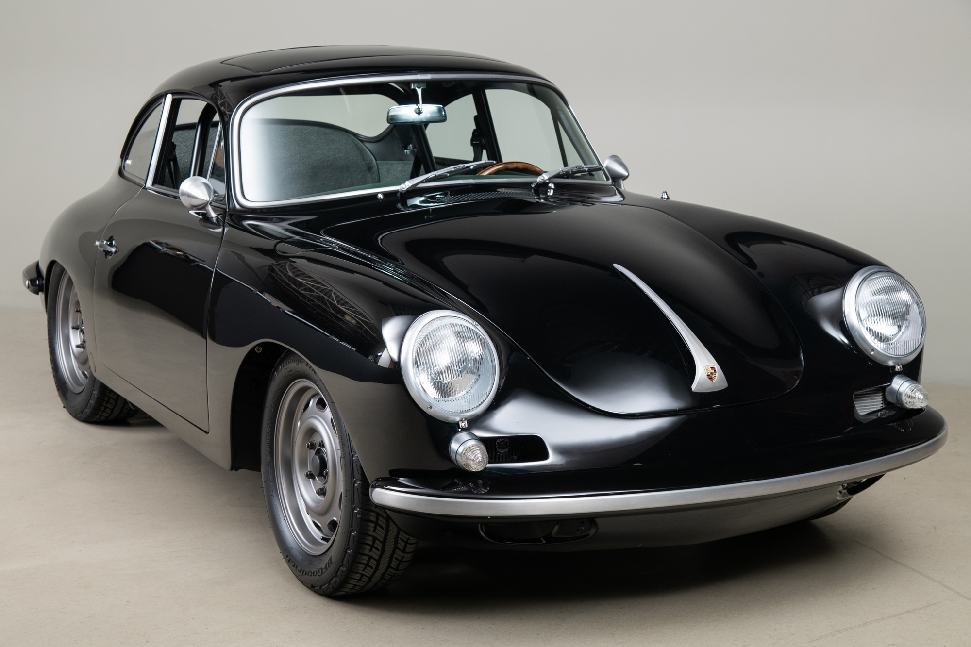 1963 Porsche 356B Outlaw, BLACK, VIN 121562, MILEAGE 5201