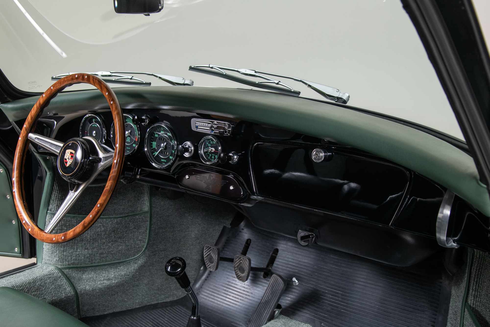 1963 Porsche 356B Outlaw, BLACK, VIN 121562, MILEAGE 5201