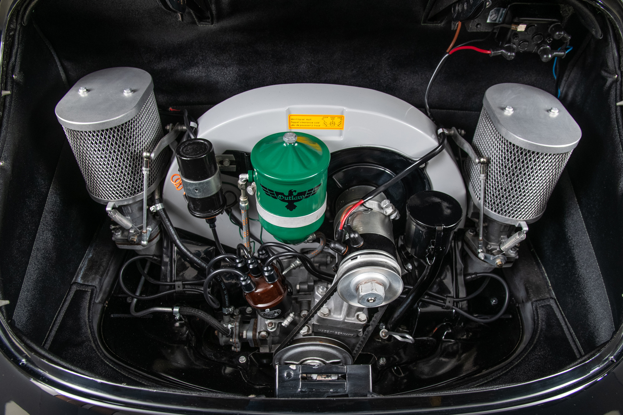 1963 Porsche 356B Outlaw, BLACK, VIN 121562, MILEAGE 5201