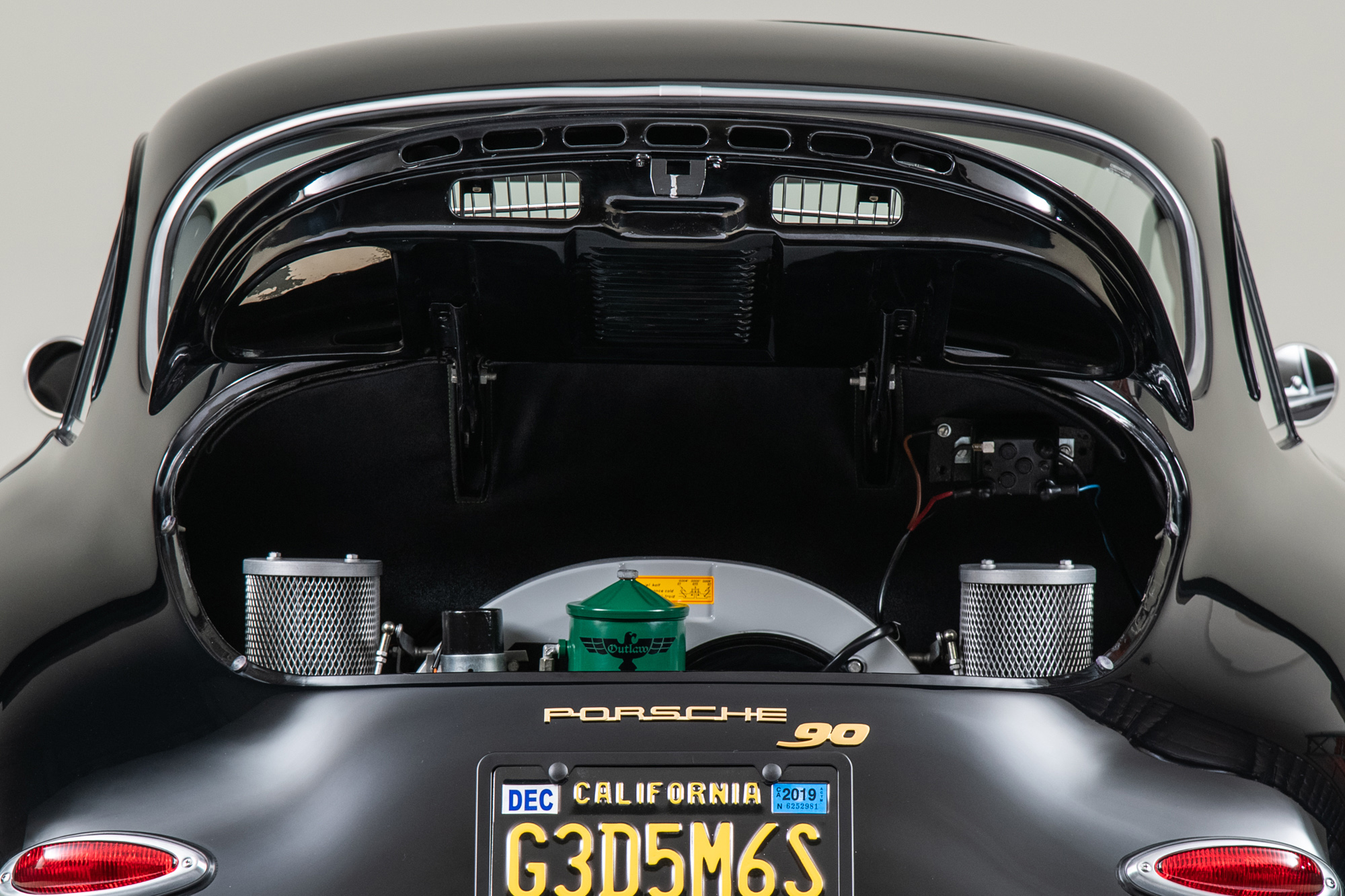 1963 Porsche 356B Outlaw, BLACK, VIN 121562, MILEAGE 5201