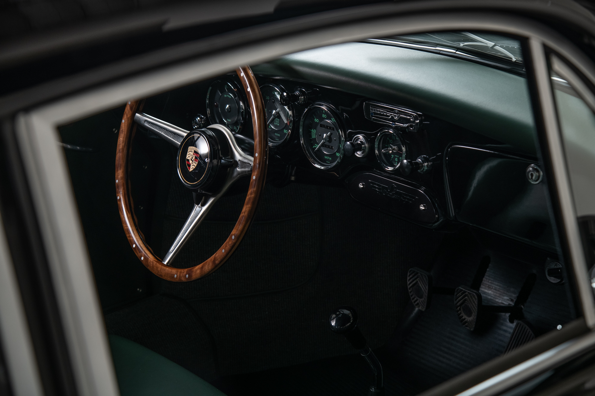 1963 Porsche 356B Outlaw, BLACK, VIN 121562, MILEAGE 5201