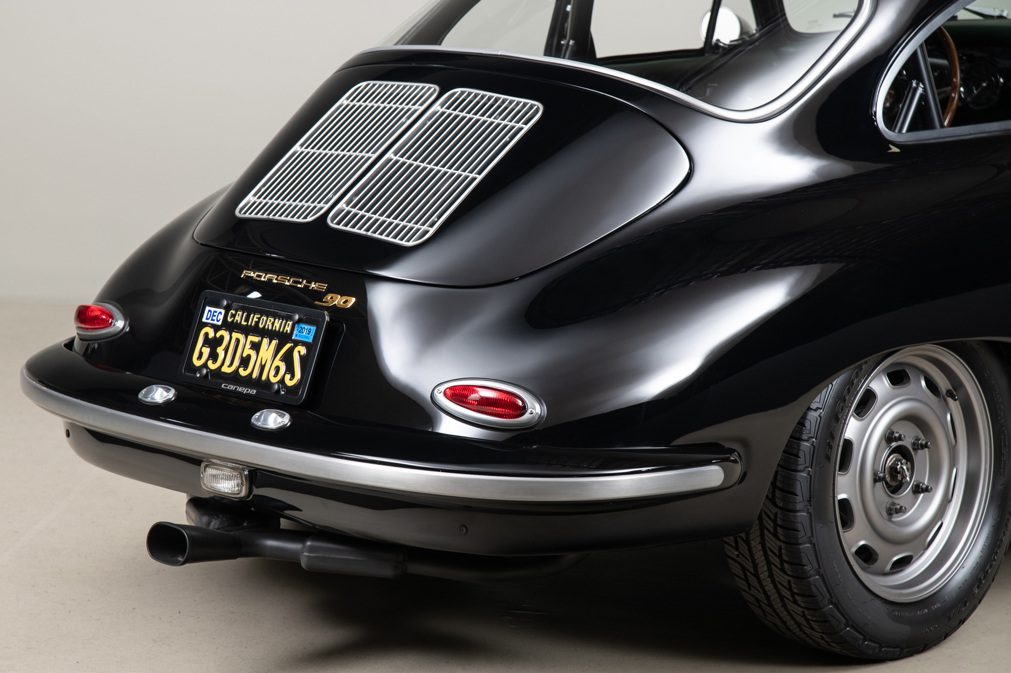 1963 Porsche 356B Outlaw, BLACK, VIN 121562, MILEAGE 5201