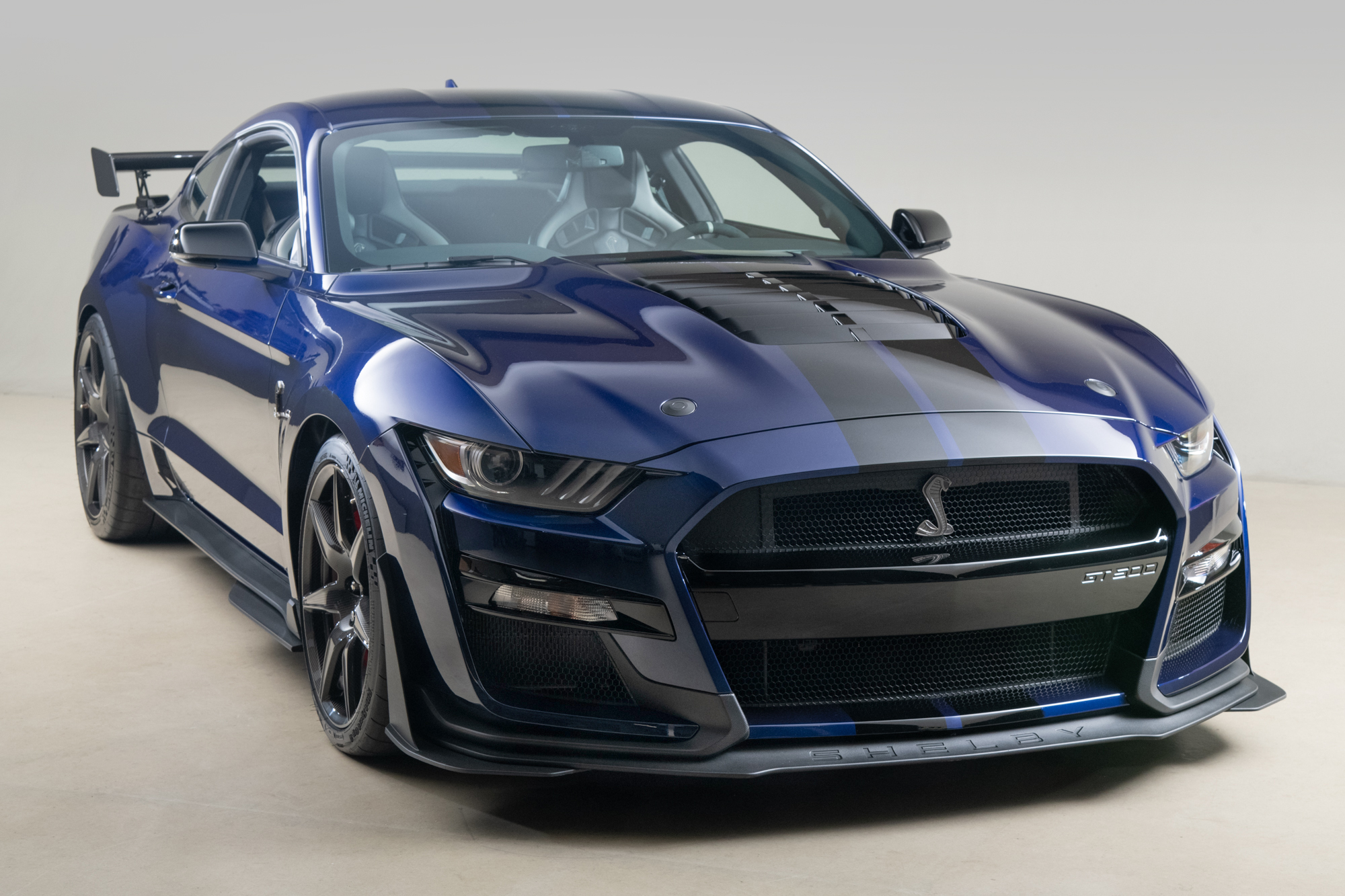 2020 Shelby GT500 , KONA BLUE, VIN 1FA6P8SJ1L5501731, MILEAGE 2825