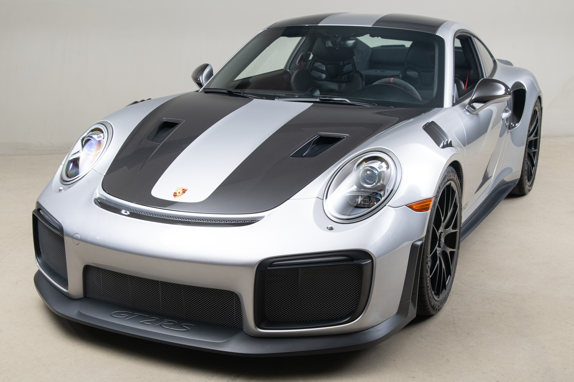 2018 Porsche GT2RS , SILVER, VIN WP0AE2A94JS185917, MILEAGE 719