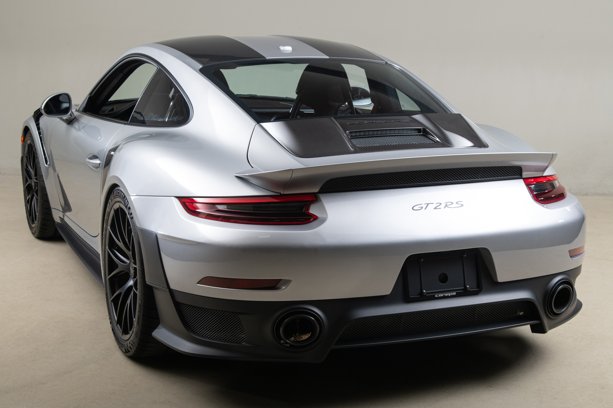 2018 Porsche GT2RS , SILVER, VIN WP0AE2A94JS185917, MILEAGE 719