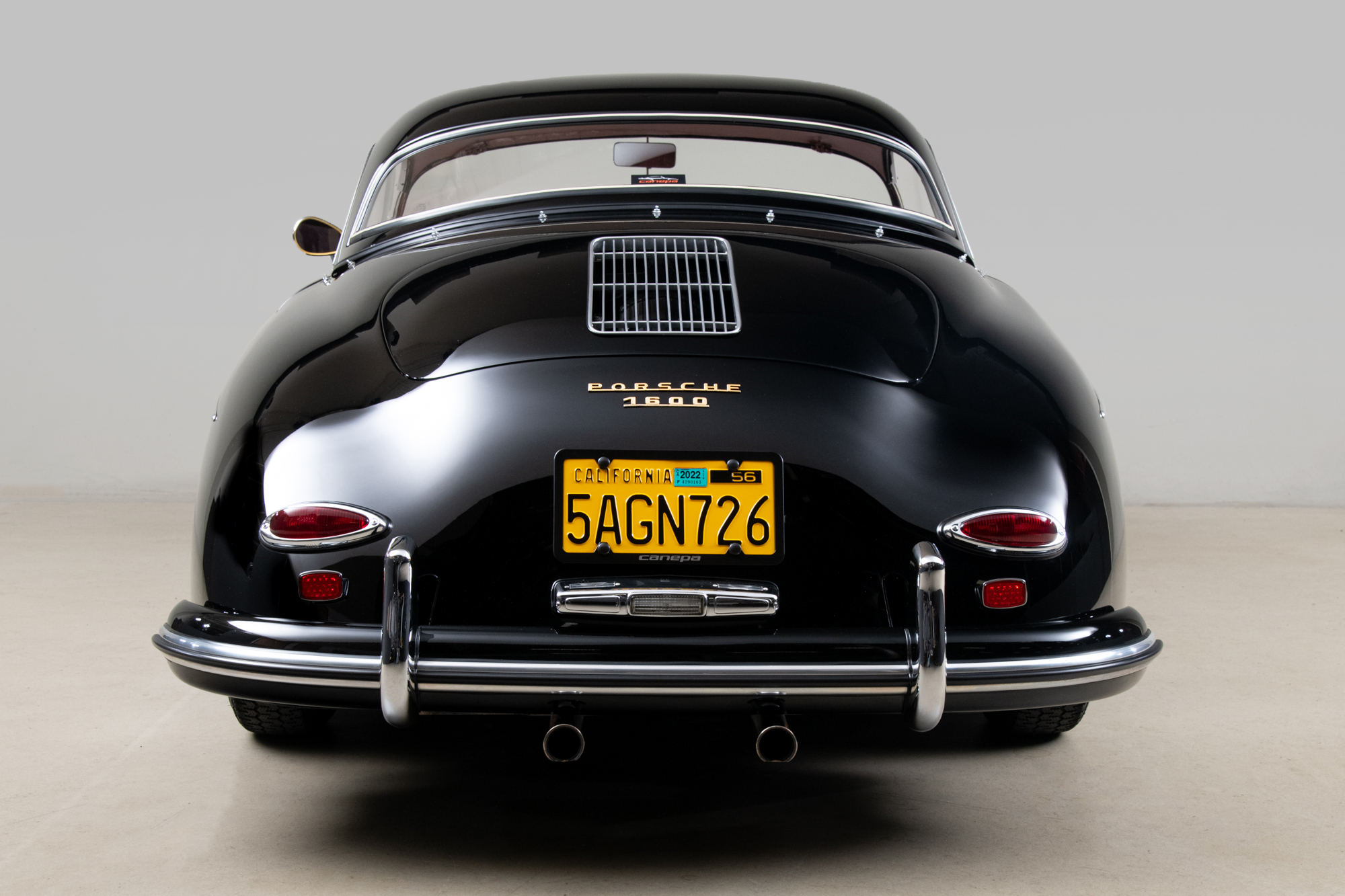 1957 Porsche 356 Speedster , BLACK, VIN 83411, MILEAGE 70084