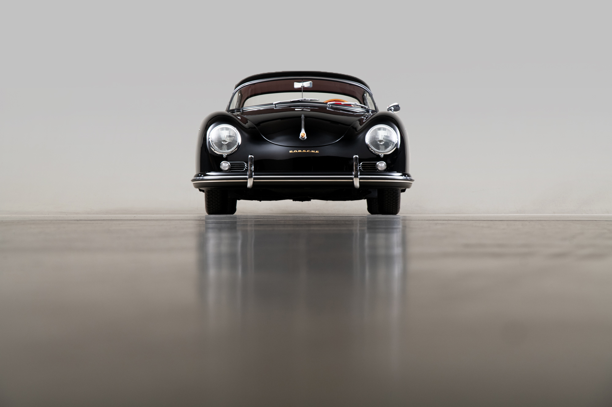 1957 Porsche 356 Speedster , BLACK, VIN 83411, MILEAGE 70084