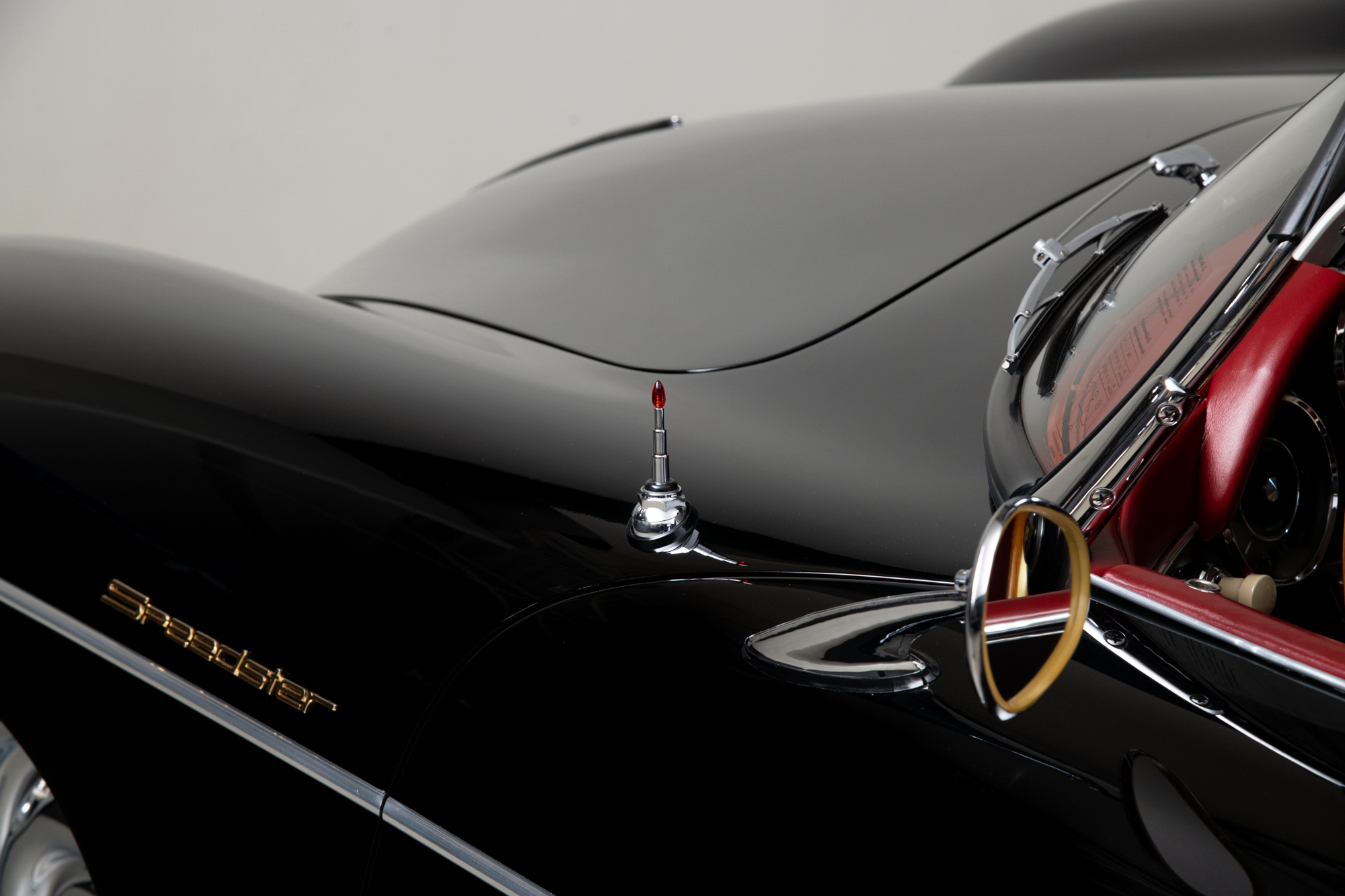 1957 Porsche 356 Speedster , BLACK, VIN 83411, MILEAGE 70084