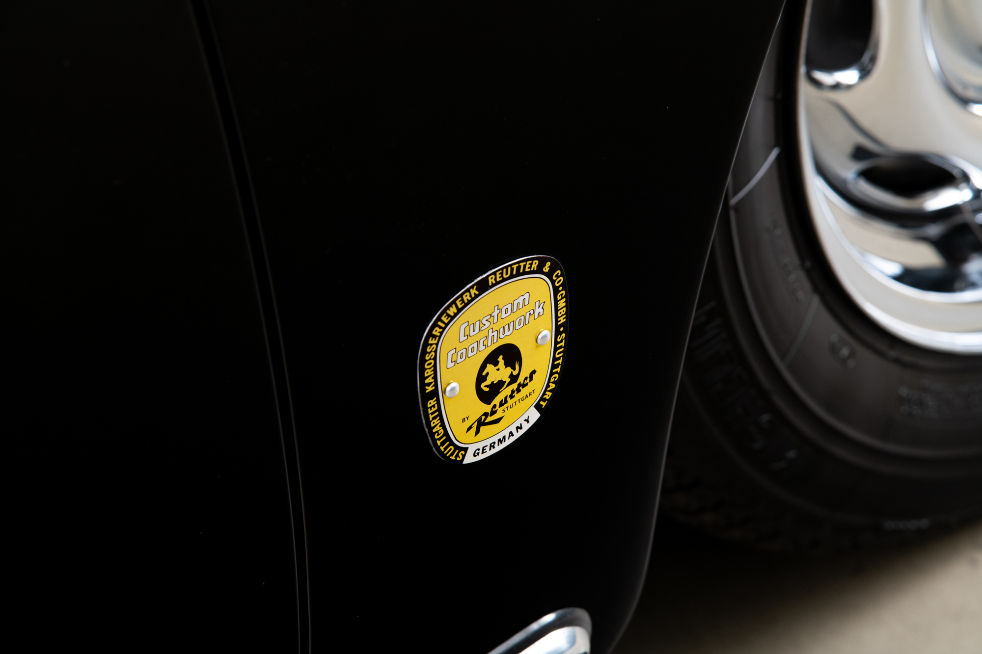 1957 Porsche 356 Speedster , BLACK, VIN 83411, MILEAGE 70084