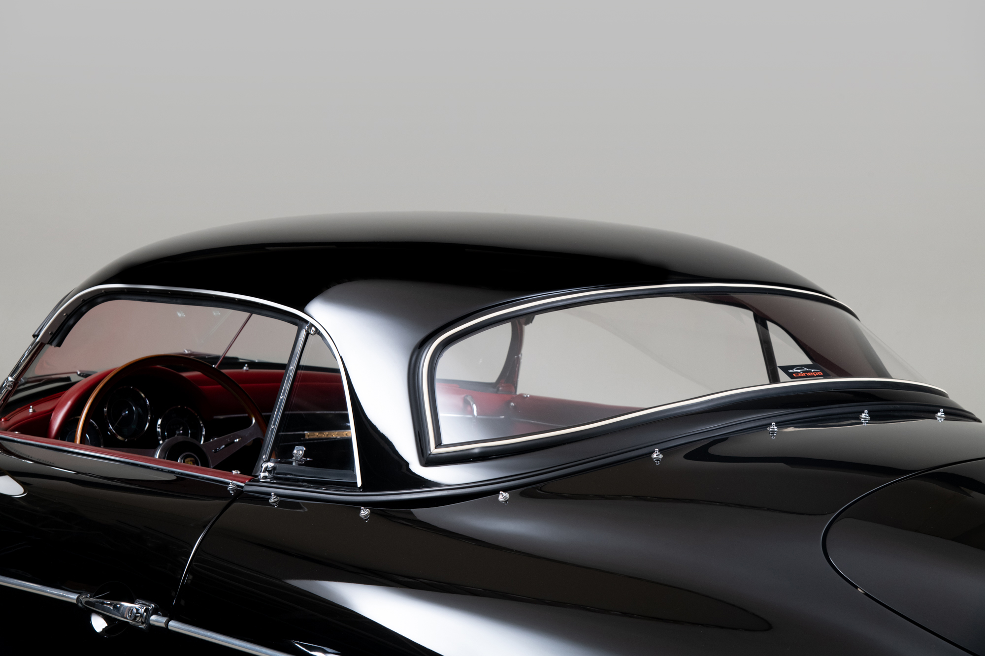 1957 Porsche 356 Speedster , BLACK, VIN 83411, MILEAGE 70084