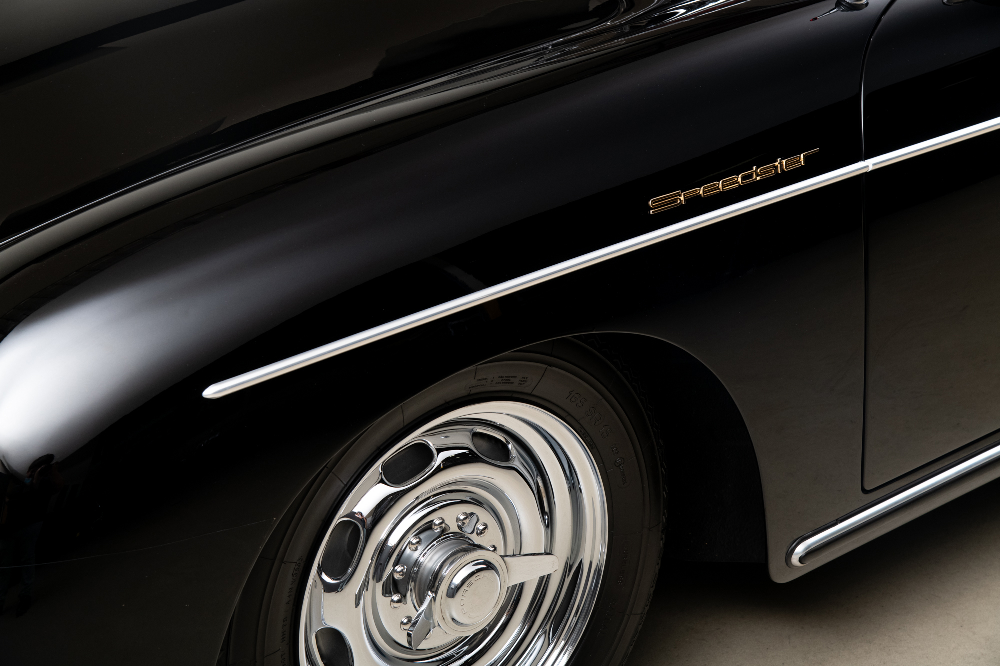 1957 Porsche 356 Speedster , BLACK, VIN 83411, MILEAGE 70084